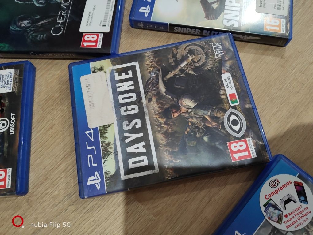Jogos PS4 bom estado