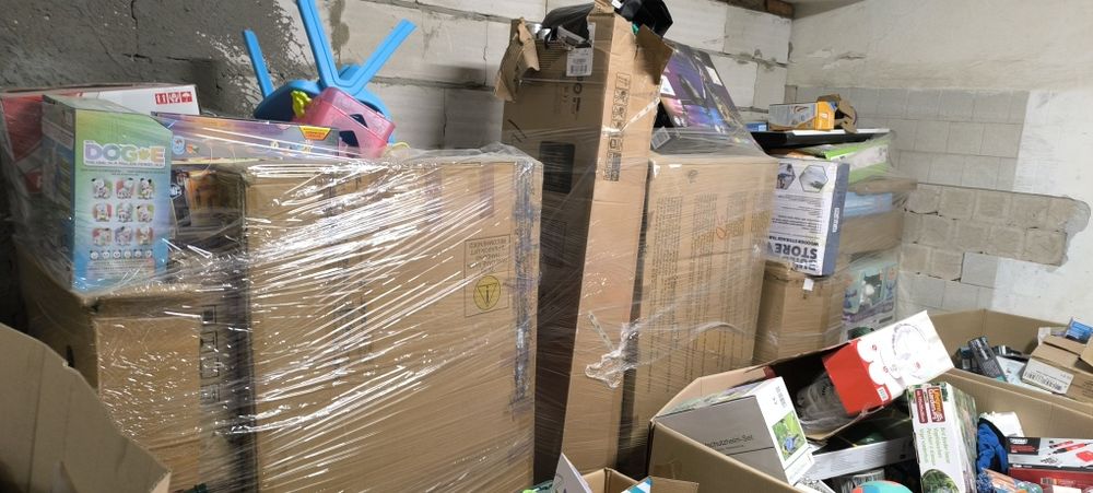 Mix palety zwroty konsumenckie kat A AB abc 18 palet mega cena