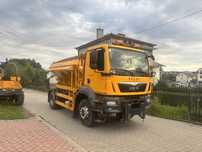 MAN TGM 18.250 4X4BB Piaskarka solarka econ pług schmidt  MAN TGM 18.250 4X4 2014 euro 6 Piaskarka solarka econ pług schmidt