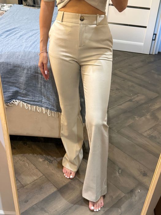 Брюки штани Reserved бежеві класичні XS нові