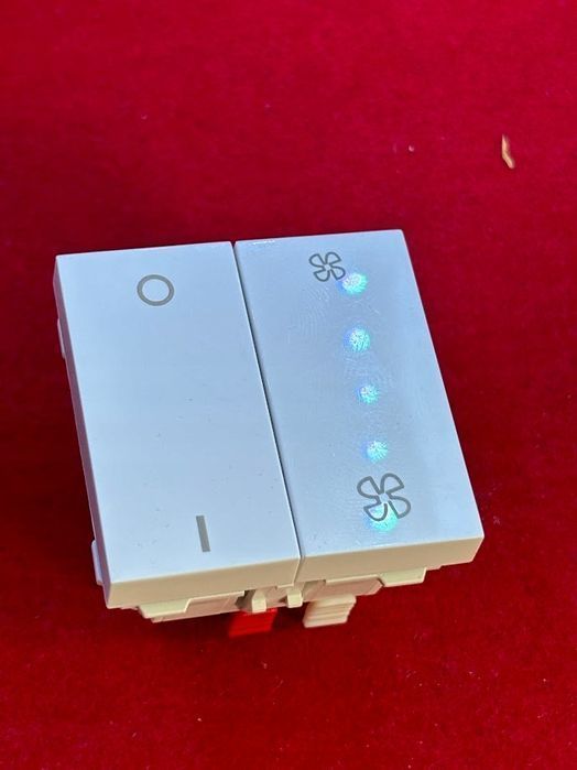 włącznik/wyłącznik unica vmc control 2 prędkości 10 a obwód 2-drożny
