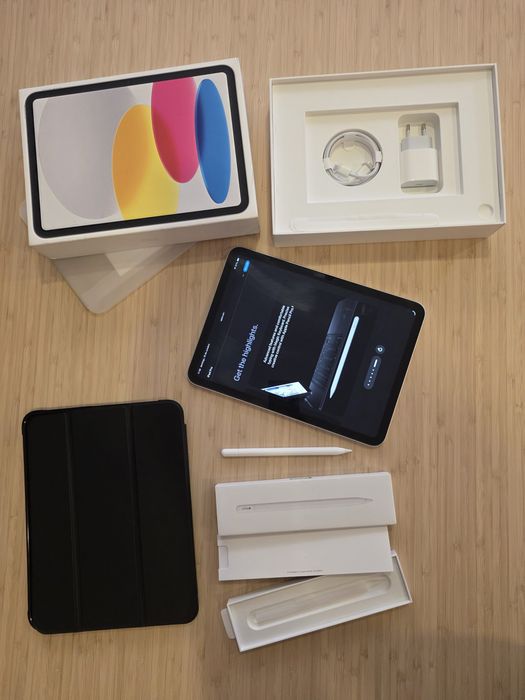 Apple ipad 10 geracao 64gb com Pencil - fatura e garantia