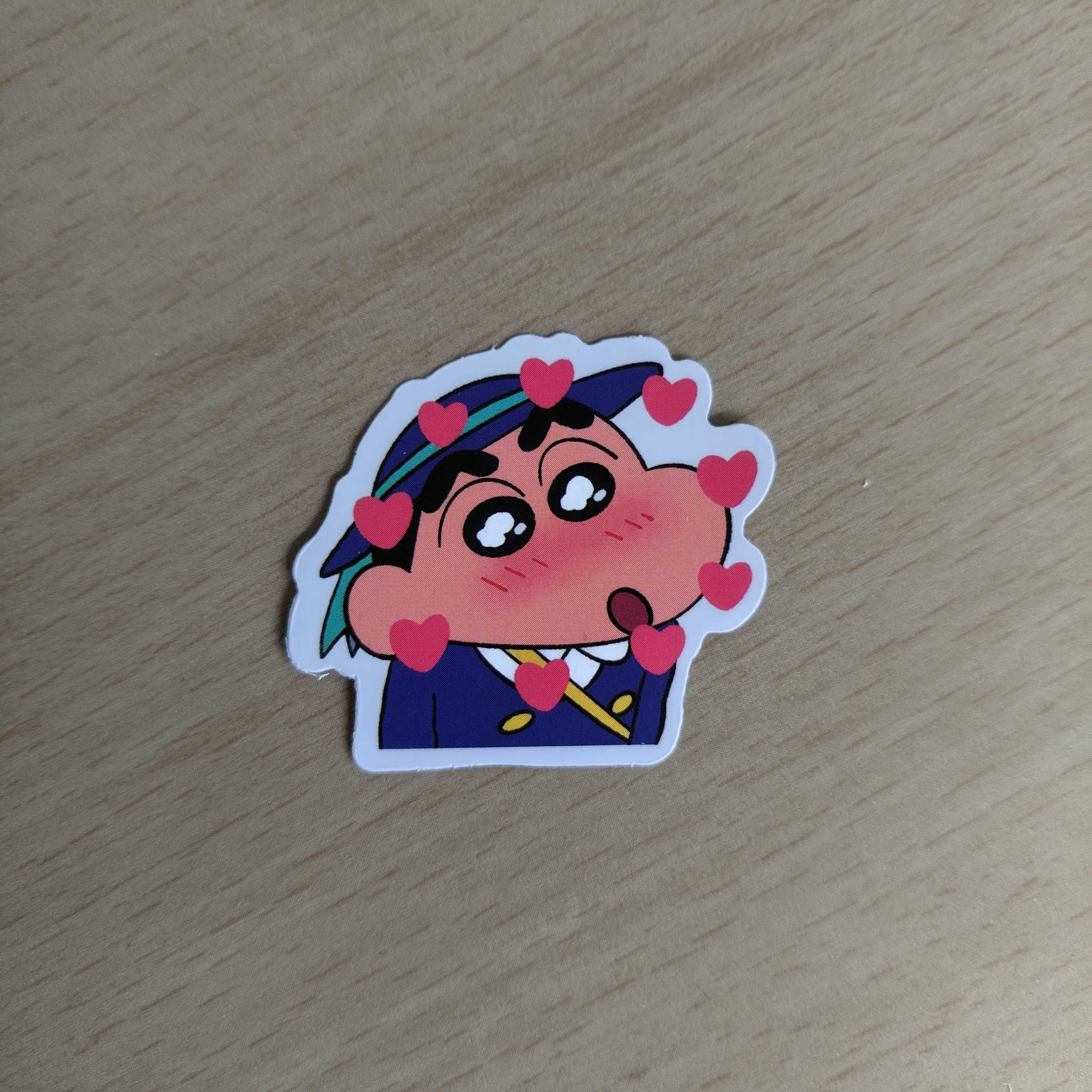 100 Autocolantes Adesivos Stickers Shin Chan