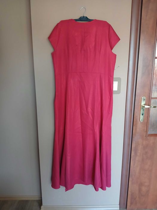 Elegancka długa sukienka wizytowa Rosa rozmiar 48/50/52 5 XL