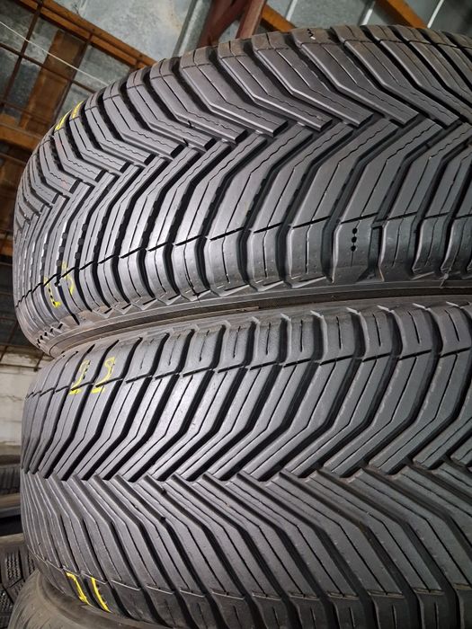225/60 18 Michelin cross climat 2  шини б/у всесезон Пара