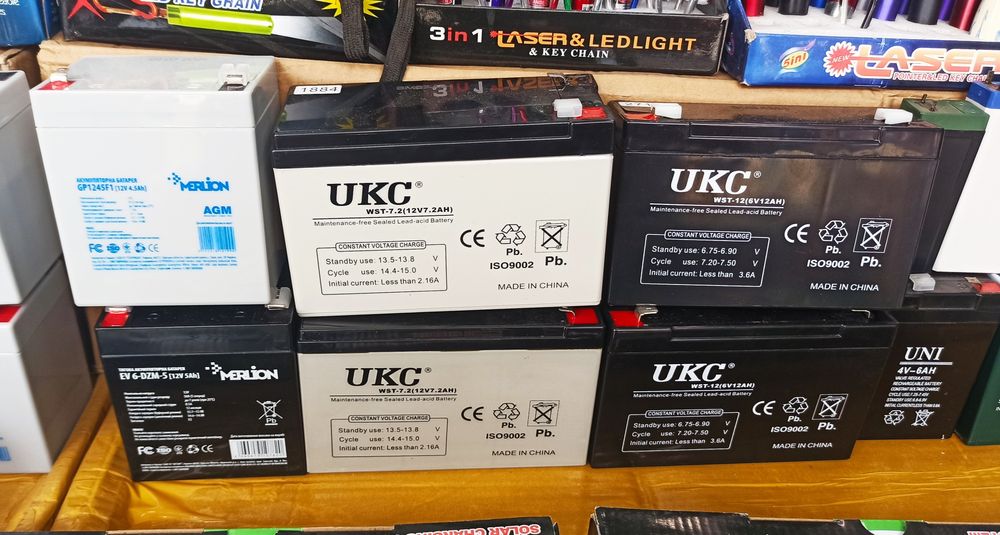 Аккумулятор 12В 12V 7Ah 9Ah 12Ач 18Ач 60Ah 100Ah  акумулятор