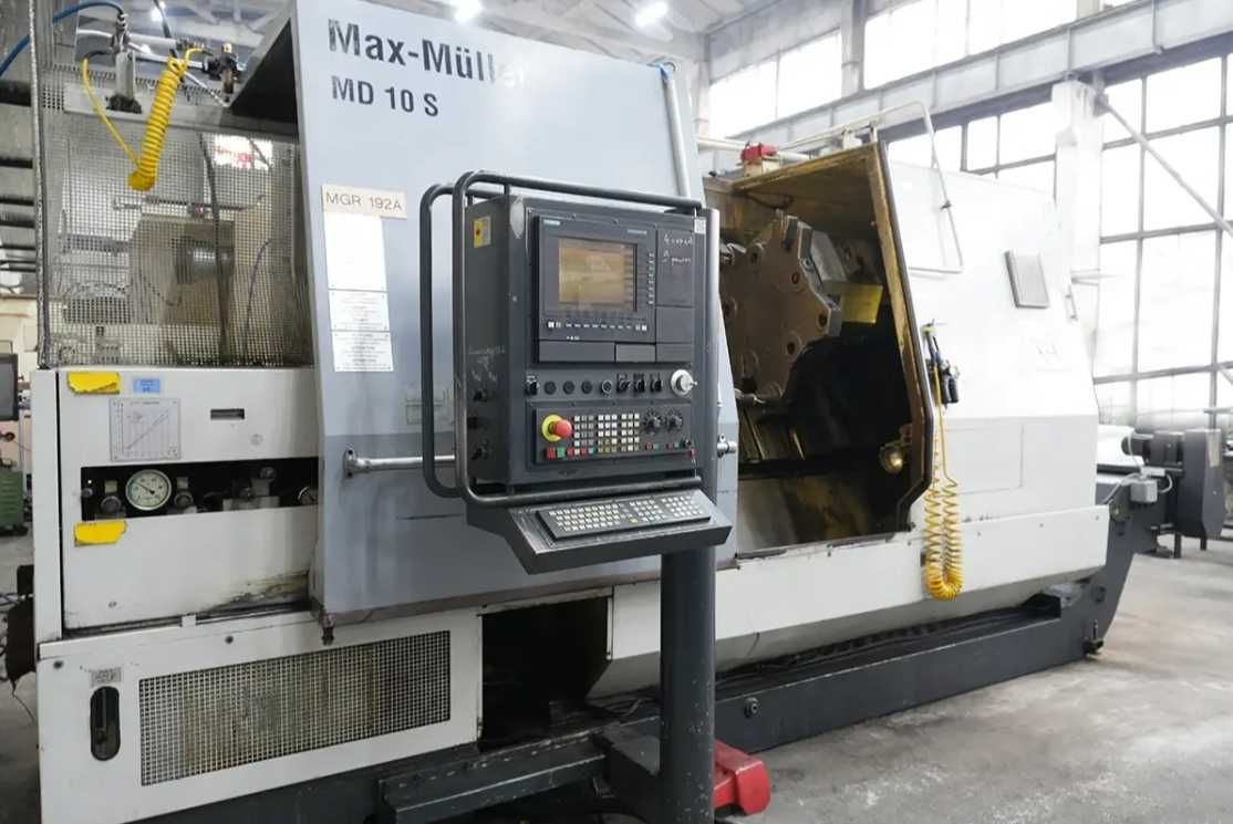 Токарний верстат ЧПУ MaxMueller MD10S