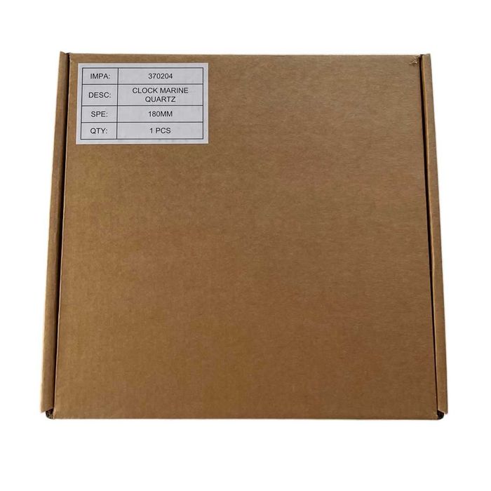 Zegar okrętowy kwarcowy mosiężny CHRONOMETR zegar jachtowy 180