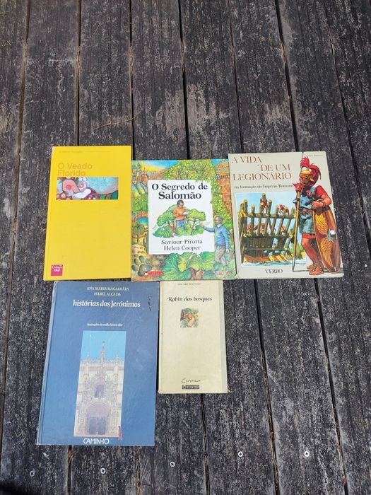 Livros variados usados