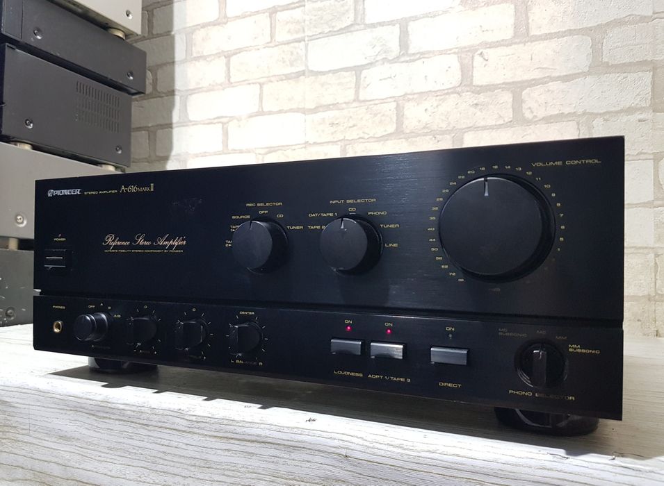 Стерео підсилювач/усилитель  Pioneer A-616 MKII 2x120Вт  б/у