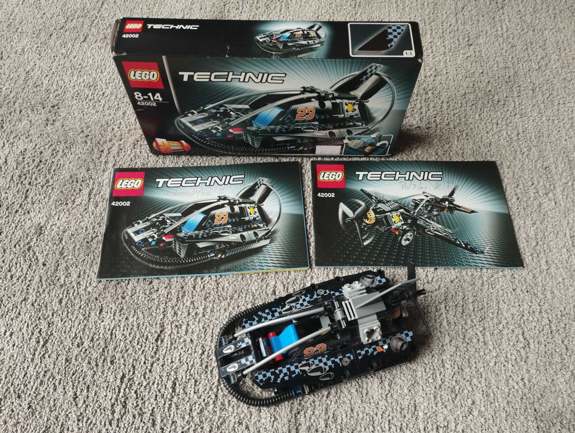 Klocki LEGO TECHNIC Poduszkowiec 42002