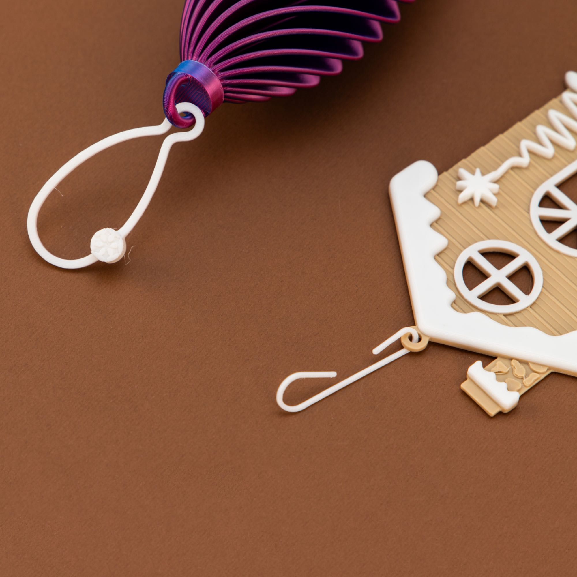 Suportes para enfeites de Natal