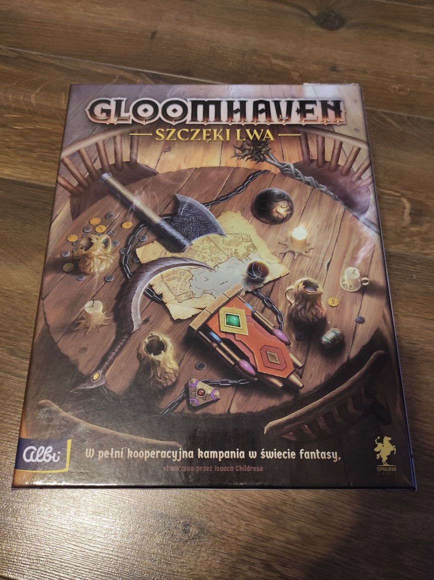 Gloomhaven Szczeki Lwa gra planszowa