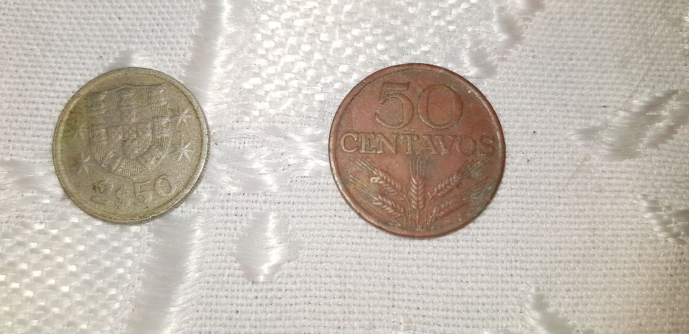 moedas de coleçao - centavos / escudos