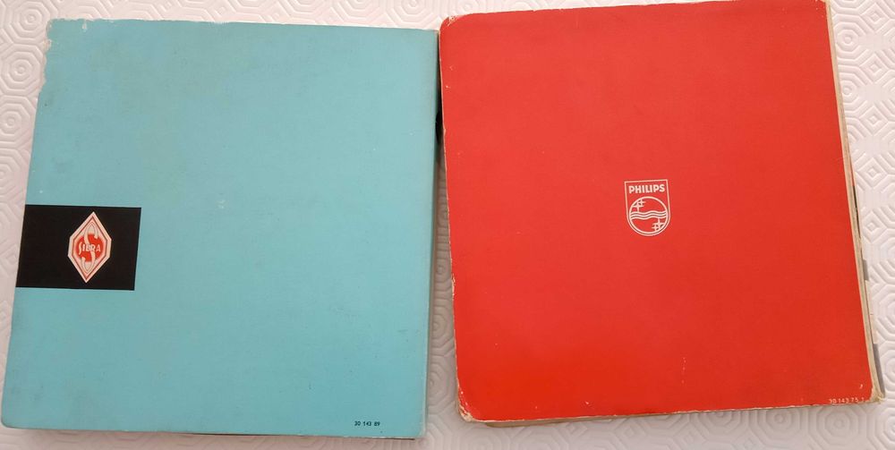 Bobine fita áudio/vídeo, cx vazia, 2 un, lote por 5€