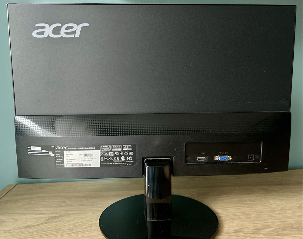 Monitor LCD Acer SA220Q Full HD 22