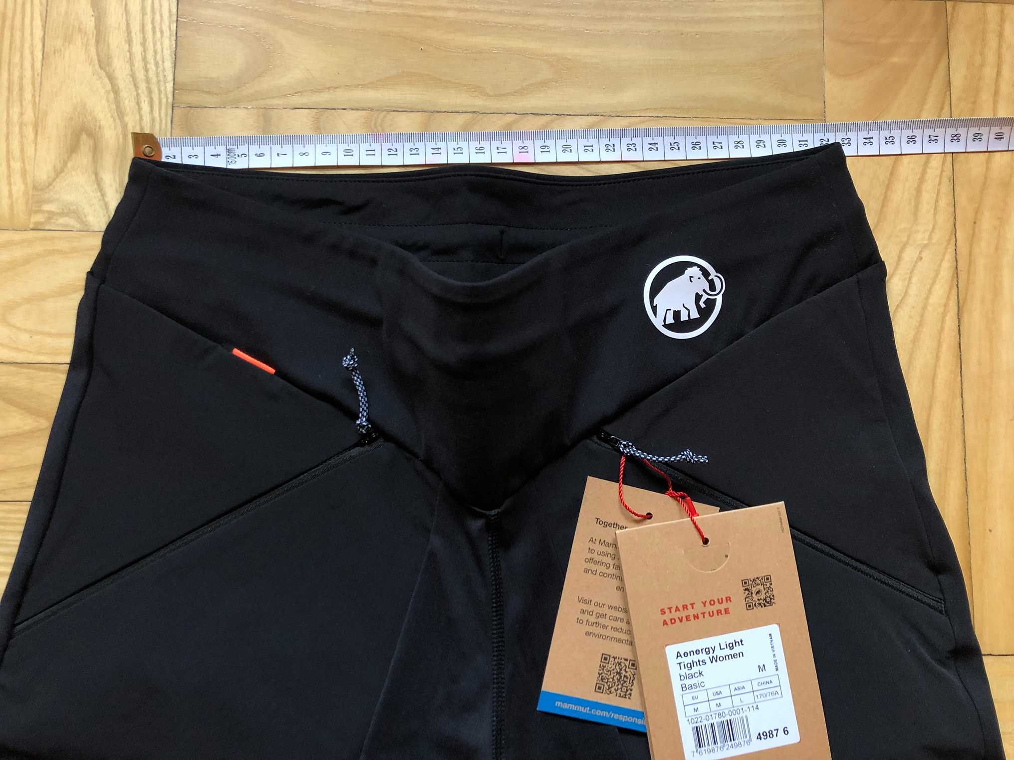 Legginsy trekkingowe damskie Mammut Aenergy Light Tights czarne