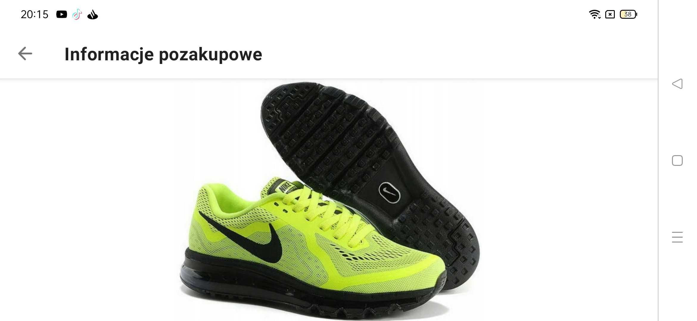 Buty Nike air max 2014,r.41,nowe,okazja!!!