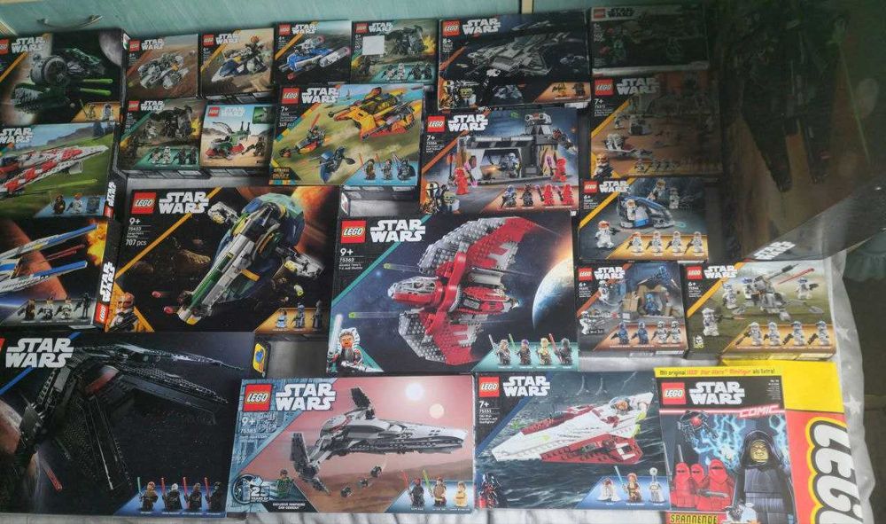 LEGO Star Wars розпродаж особистої колекції, стан відмінний.