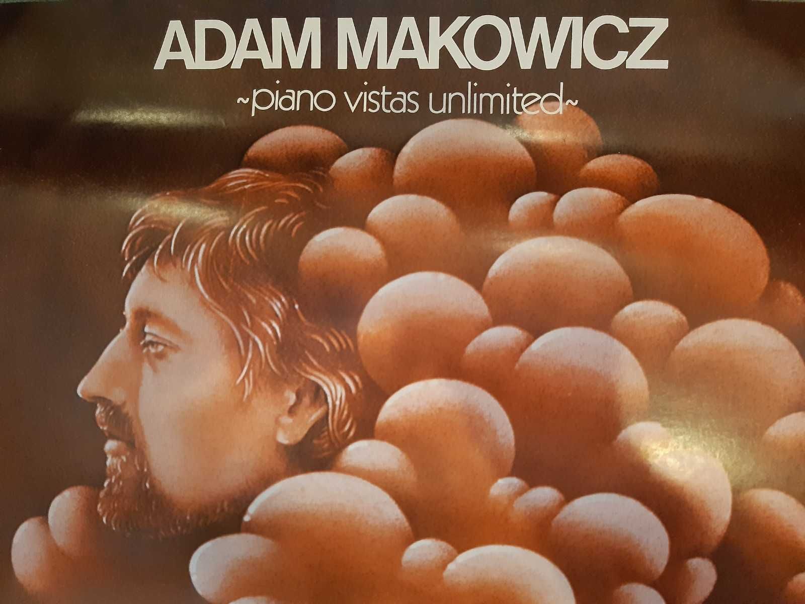 Adam Makowicz piano vistas unlimited PAGART 1977 Plakat Socrealizm PRL