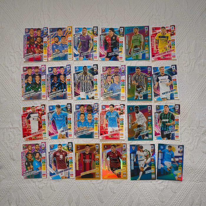 24 Cartas Panini Calciatori 23/24