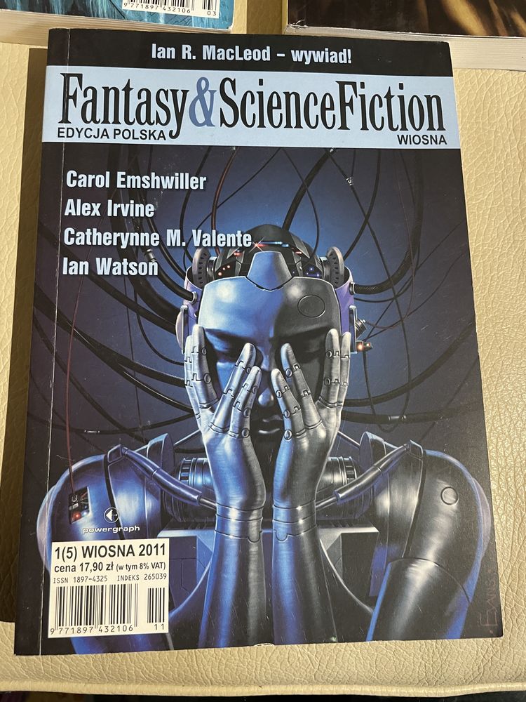 Książki fantastyka Fantasy & Science Fiction edycja Polska 2010 /2011