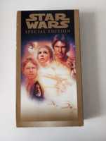 2 kasety wideo Star Wars specjalna edycja