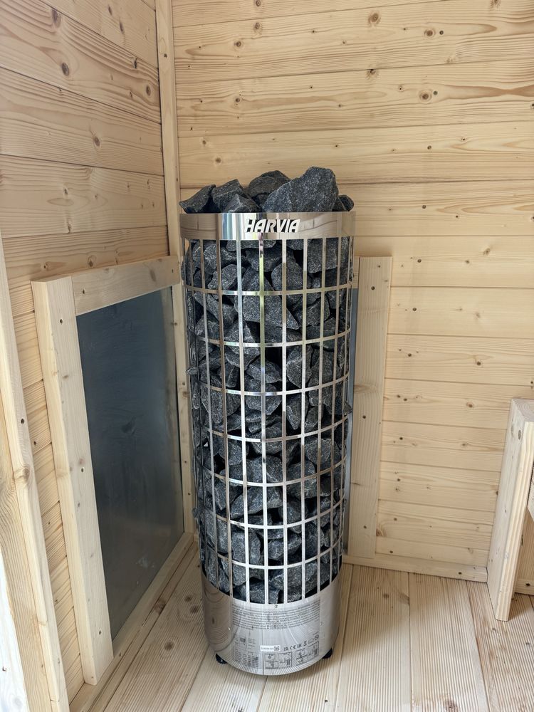SAUNA ogrodowa elektryczna wifi HARVIA 3-5 osób montaż cały kraj