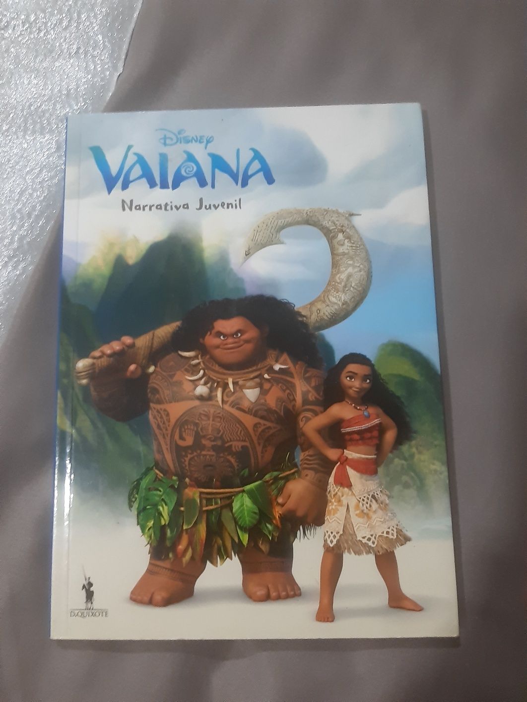 Livro novo filme Vaiana
