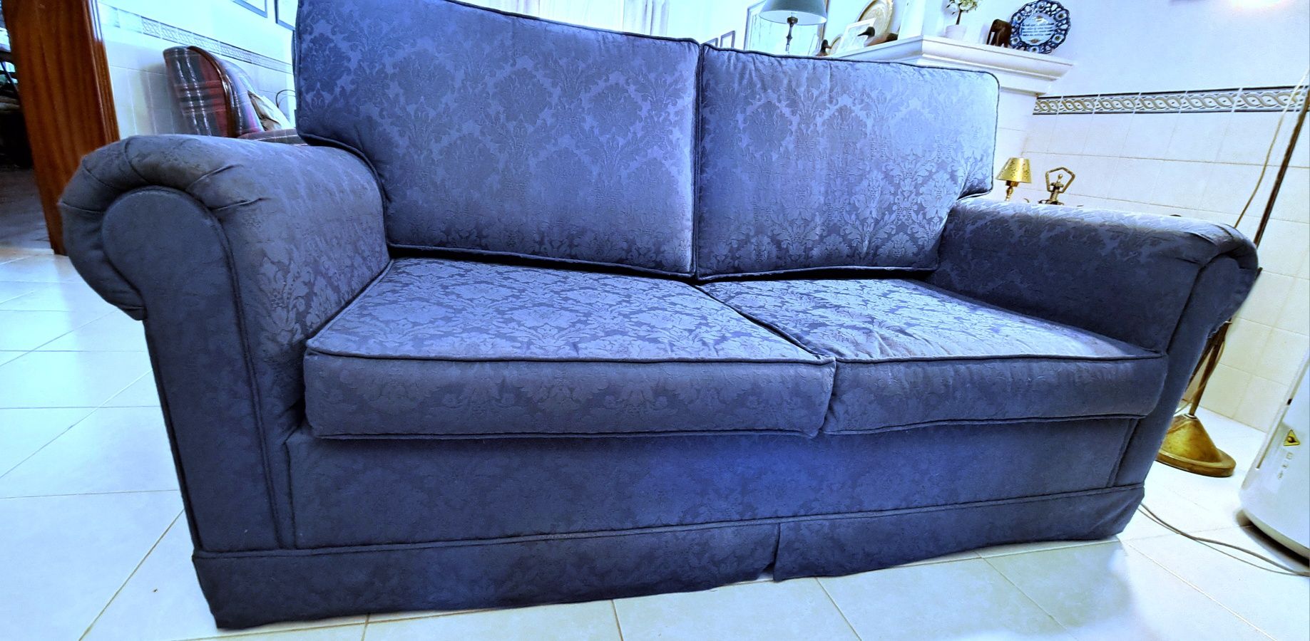 Conjunto Sofá-cama de 2 lugares + sofá individual