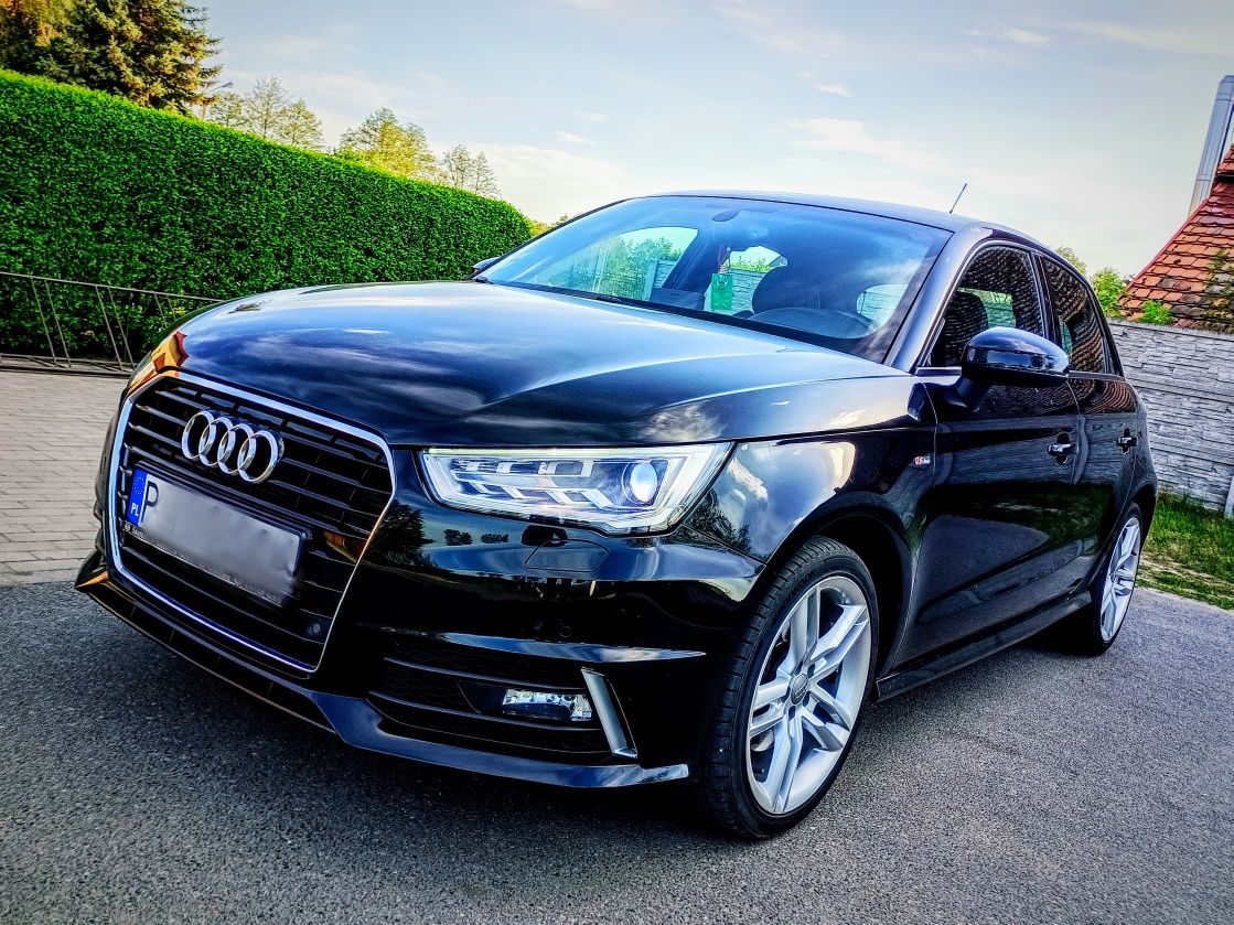 Audi A1 LIFT 2015r 1.4Turbo 150KM/Pełen S-Line/Ledy/BiXenon/NAVI/ALU17