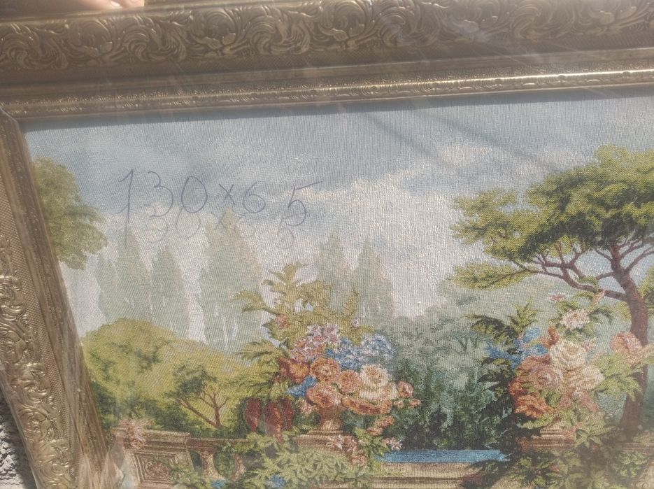 Картина тканевая объёмная с рамкой