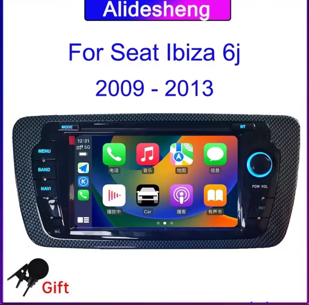 Carplay android para seat ibiza 6j de 2009 a 2013