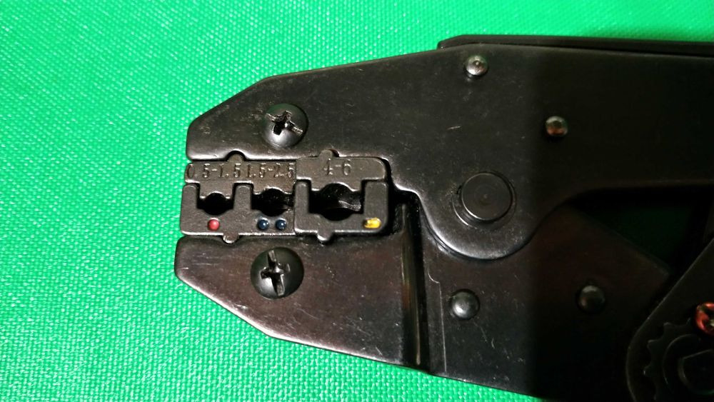 Обжимка прес клещи для изолированных клемм наконечников