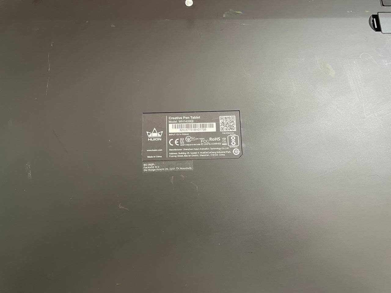 Графический планшет Huion Giano WH1409 V2