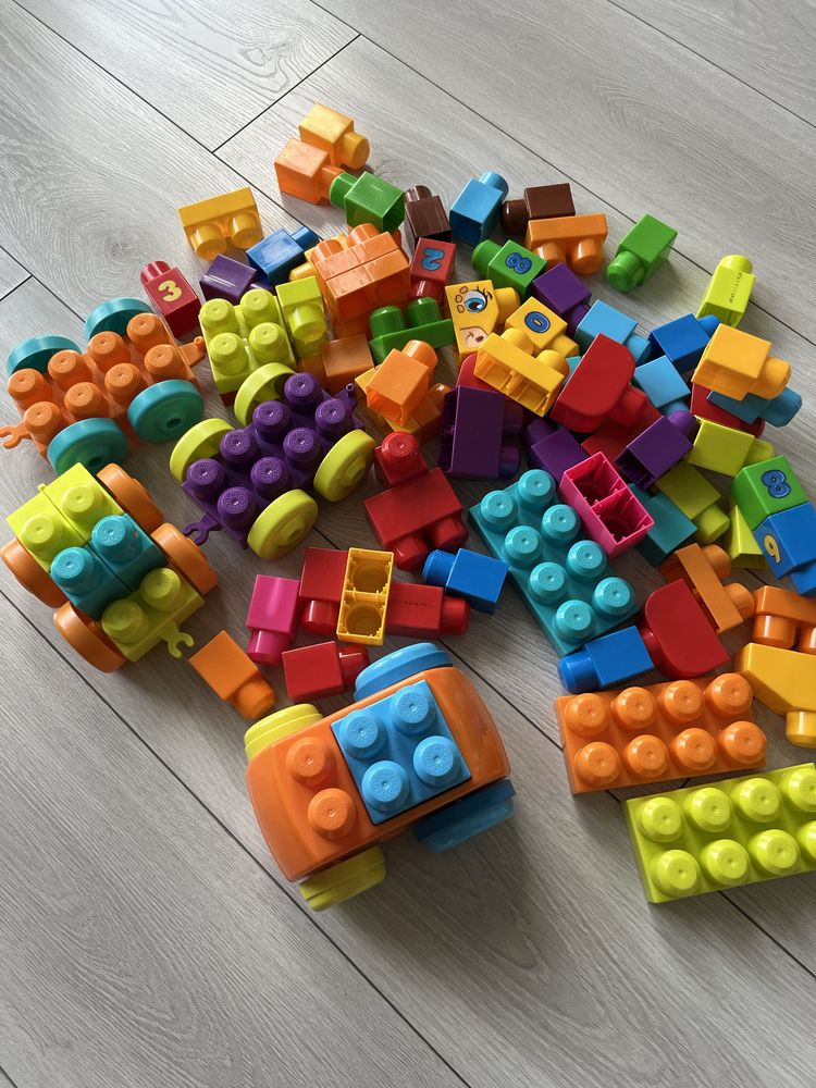 Mega Bloks klocki Fisher price dla dzieci zabawki