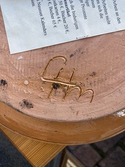 002 Talerz ceramiczny niemcy 36cm do powieszenia