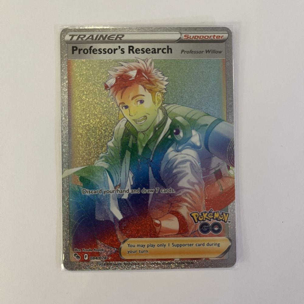 Karta Pokemon TCG Professor’s Research Pokemon GO