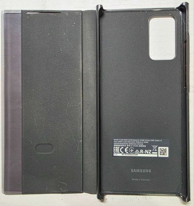 Чохол Clear View Cover Samsung Note 20 (N980 / N981) Black
