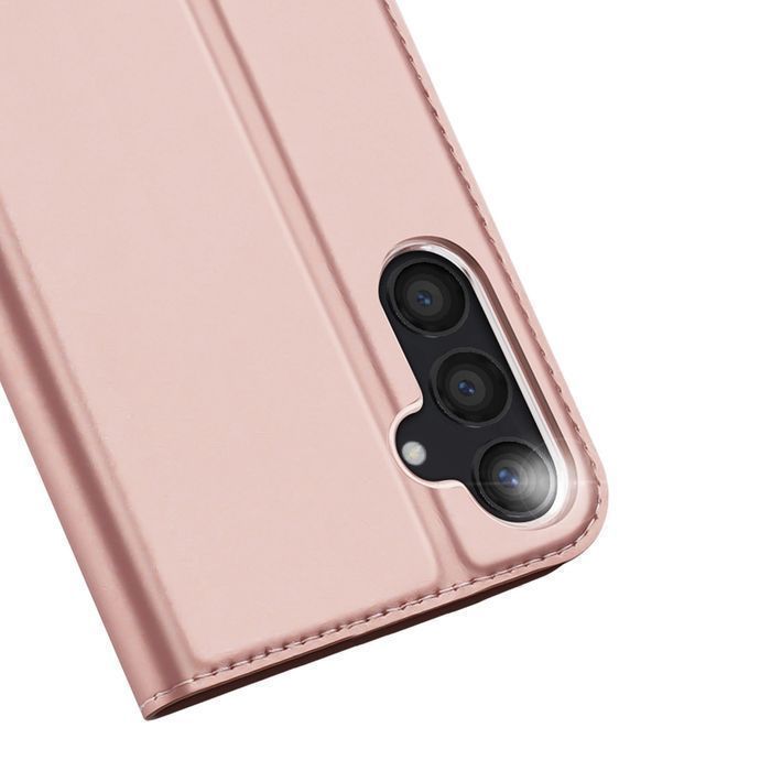 Etui Dux Ducis Skin Pro Do Samsung S24 Z Klapką - Różowe