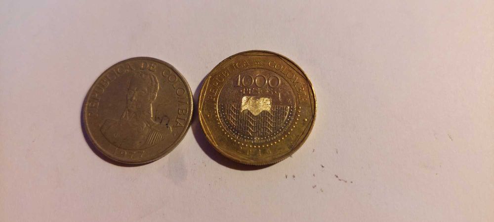 Moedas de vários países