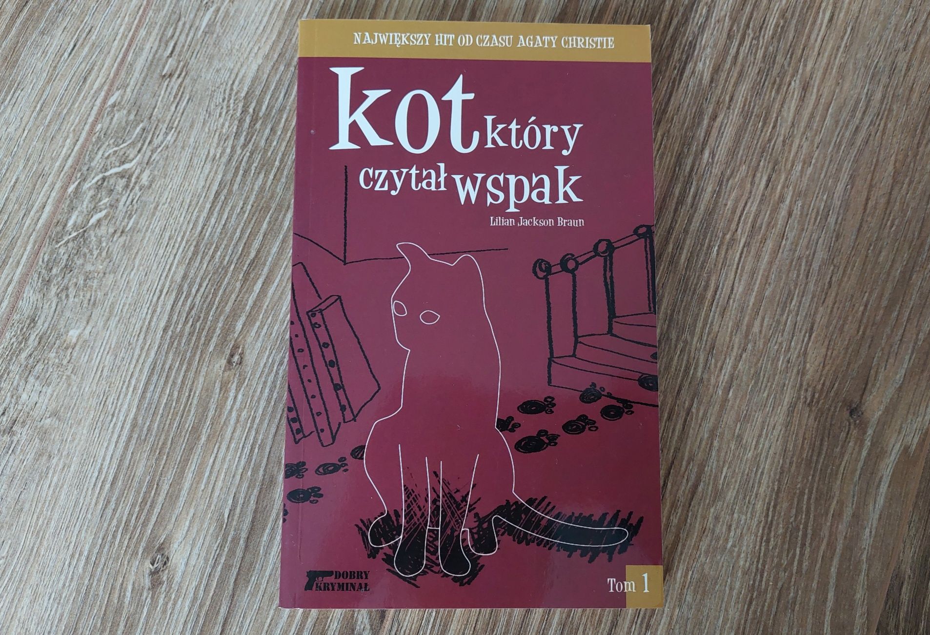 Książka Kot, który czytał wspak / Lilian Jackson Braun NOWA