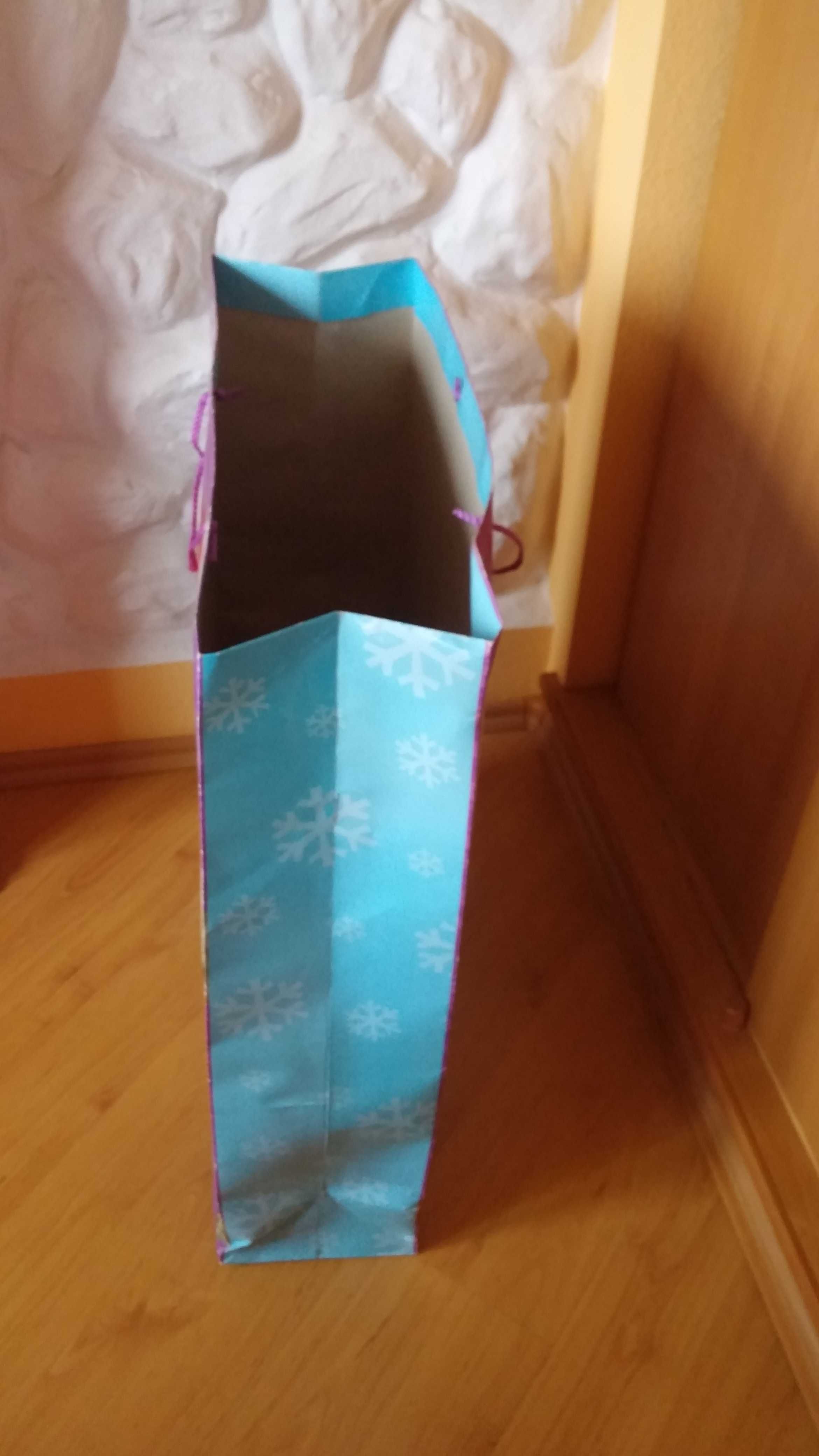 Duże torby papierowe na prezenty Mikołajowe !!