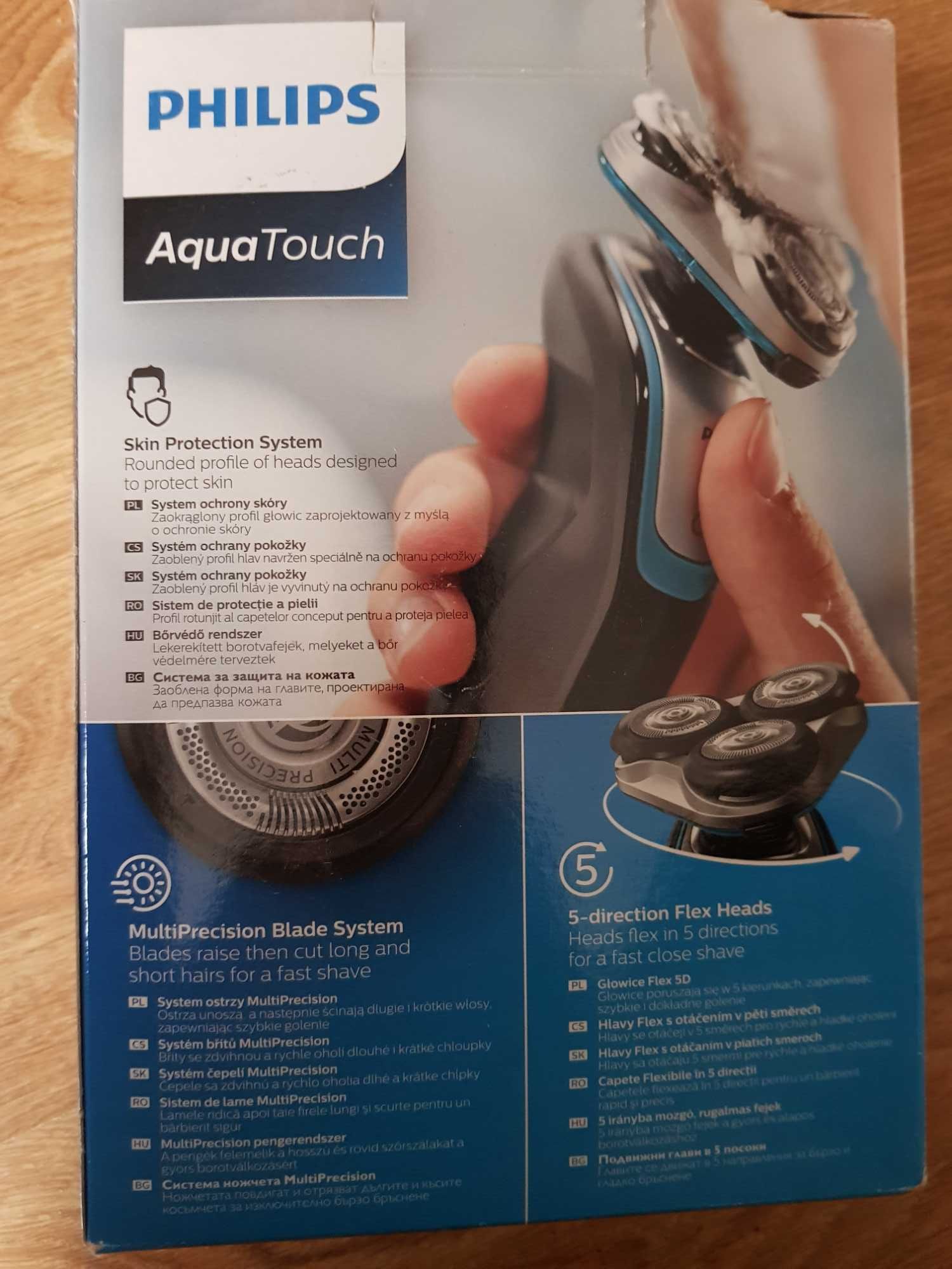 Maszynka do golenia Philips Aqua Touch S5400