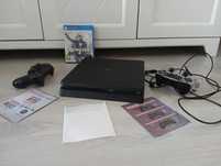 PS4 PlayStation 4 slim 1TB 10 gier 2 pady