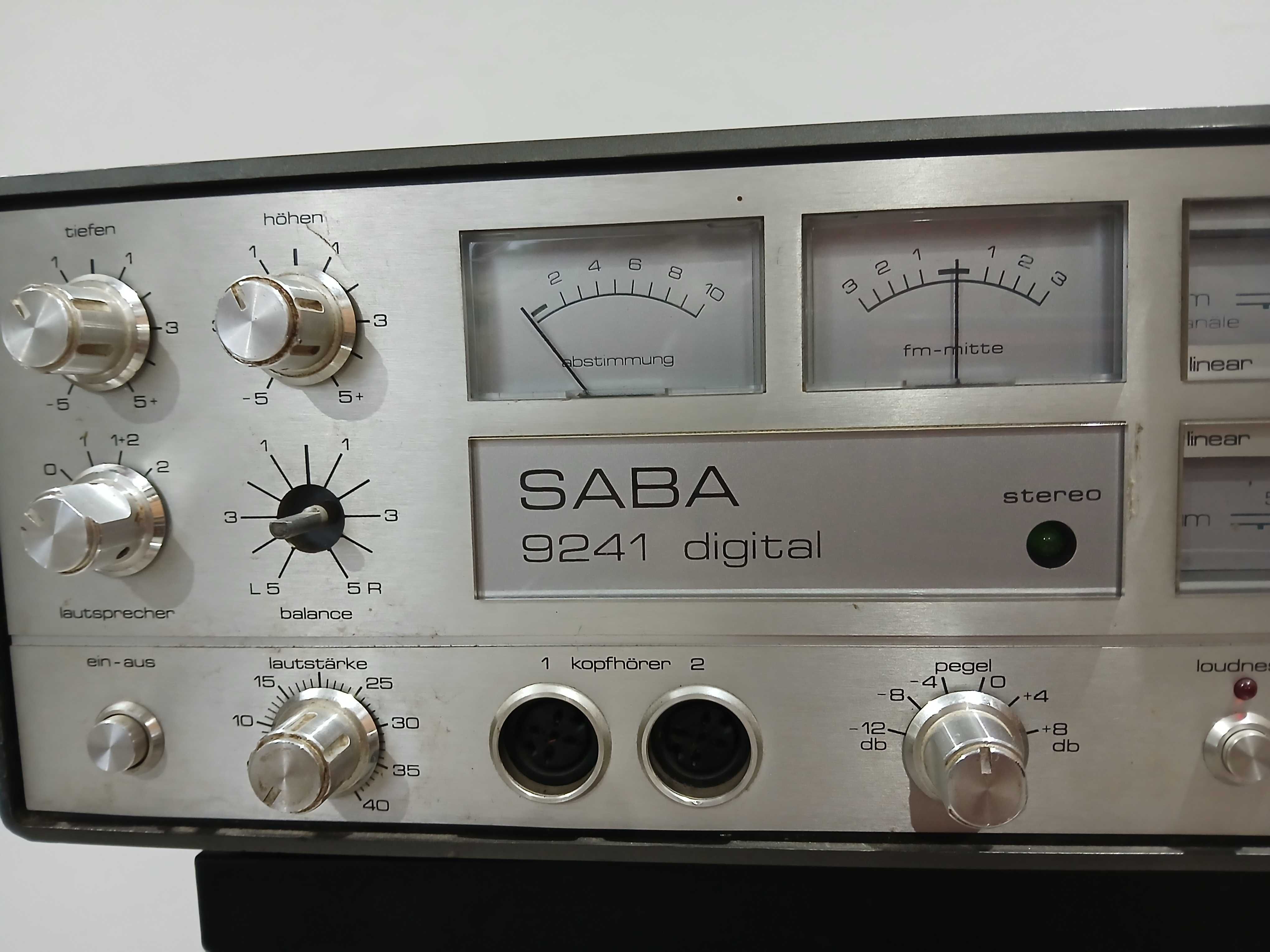 Amplituner Saba 9241 Quadro digital 4-16 Ohm.