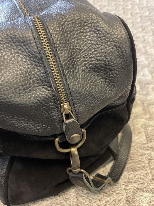 Шкіряна дорожня сумка