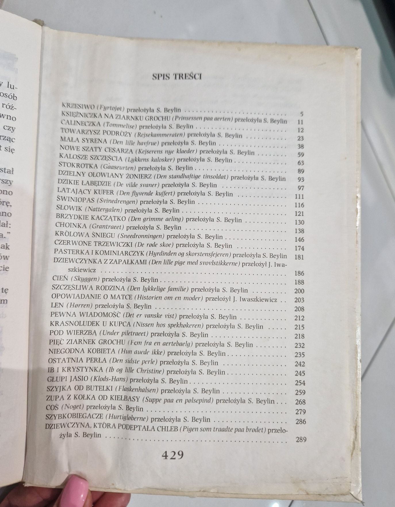 Hans Christian Andersen stare "Baśnie" 1990 r 50 baśni