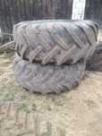 710/75 34 Michelin, opona z felgą 10 otworów