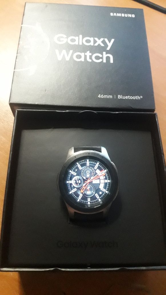 Часы Samsung Galaxy Watch 46mm.+Бонус. Sm-R800.